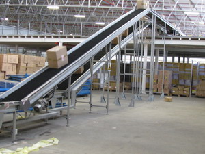 Incline Decline Slider Belt Conveyor